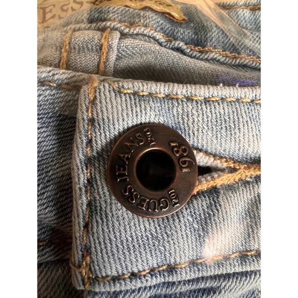 Distressed Guess Jeans vintage straight leg - Picture 9 of 13